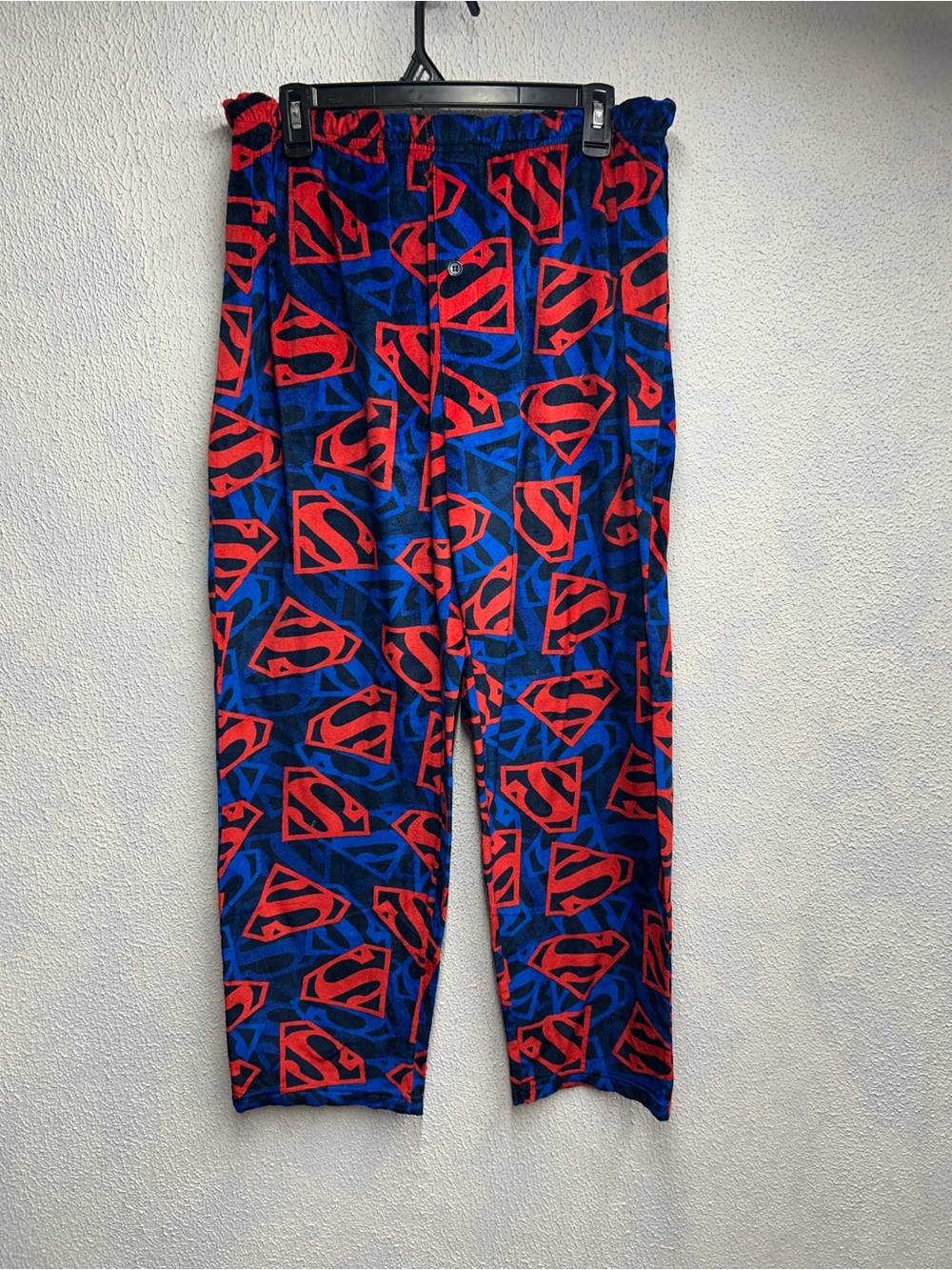 Men's Blue & Red Superhero Print Lounge ware, Sleepwear.
